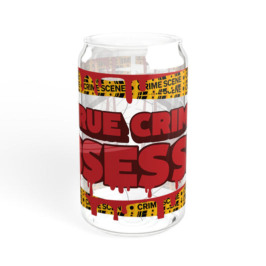 True Crime Obsessed - Bamboo Sip Glass, 16oz