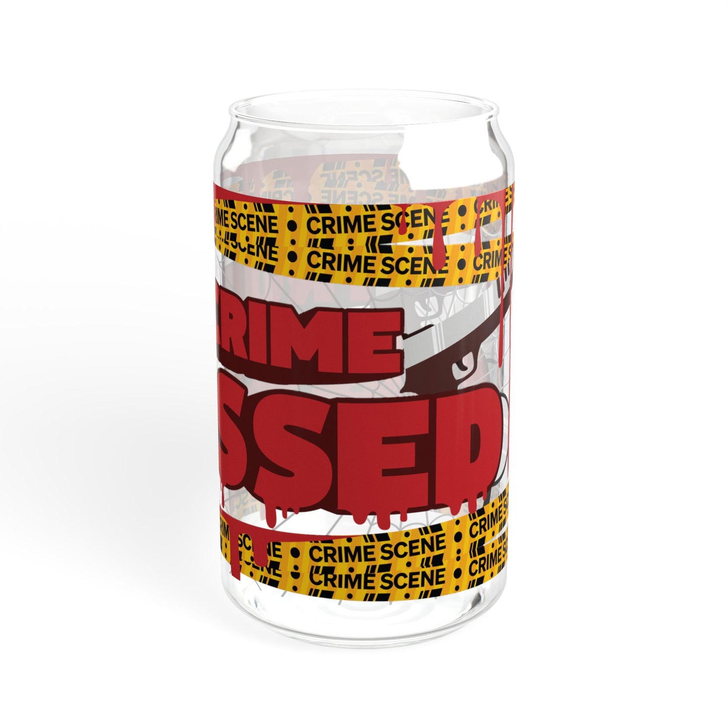 True Crime Obsessed - Bamboo Sip Glass, 16oz