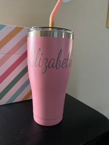 Custom Tumbler Engraving