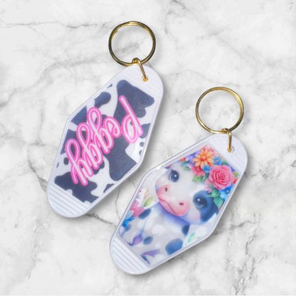Llavero de motel personalizado
