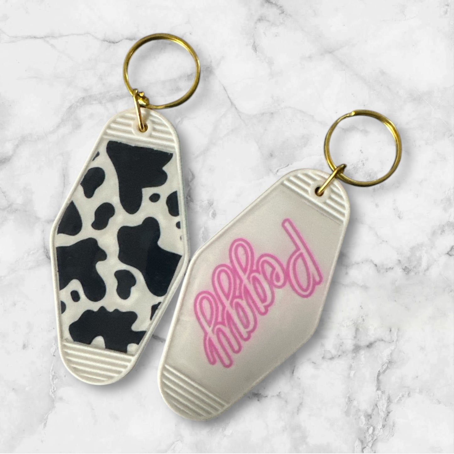 Llavero de motel personalizado