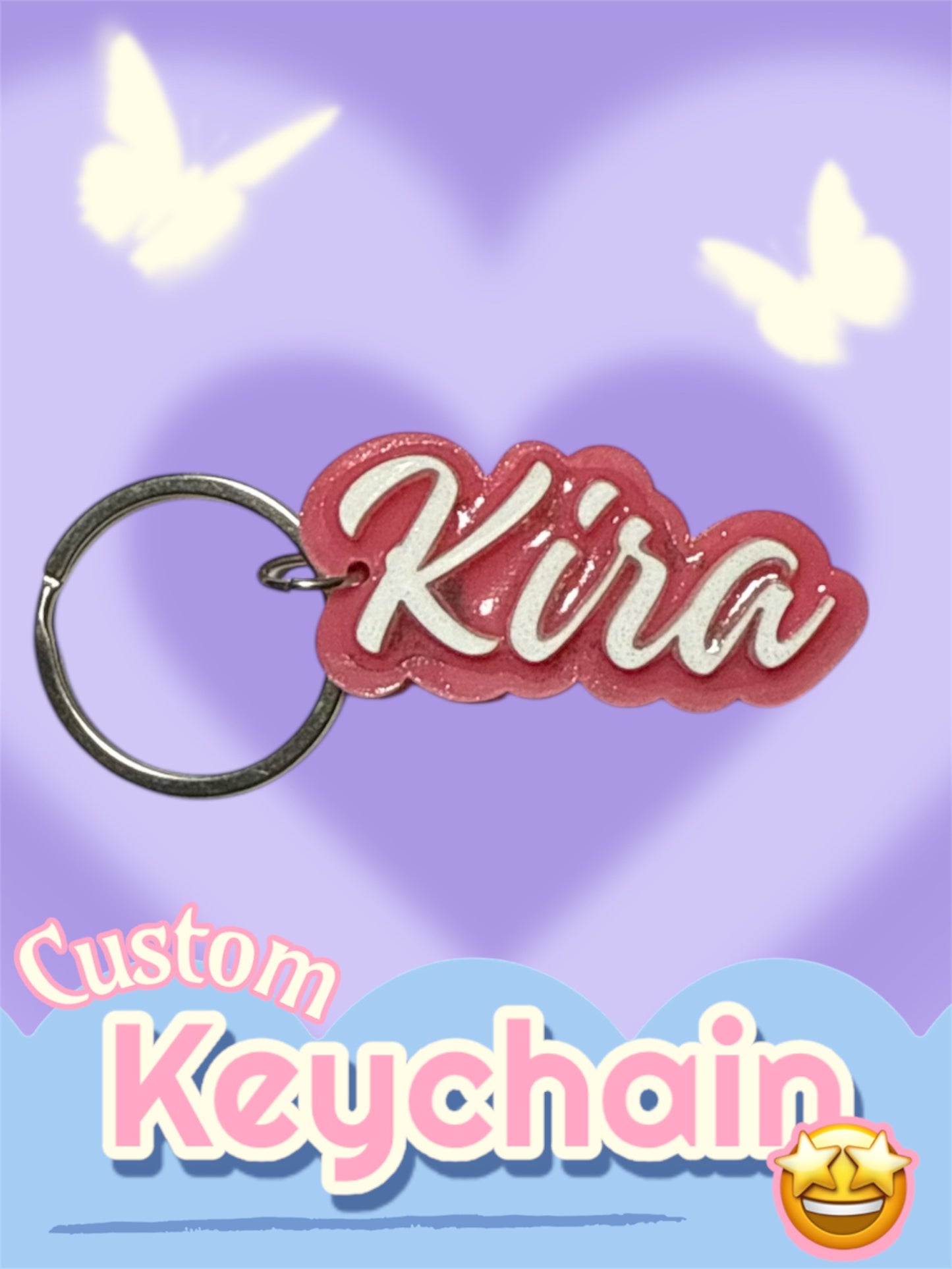 Custom Name Keychain