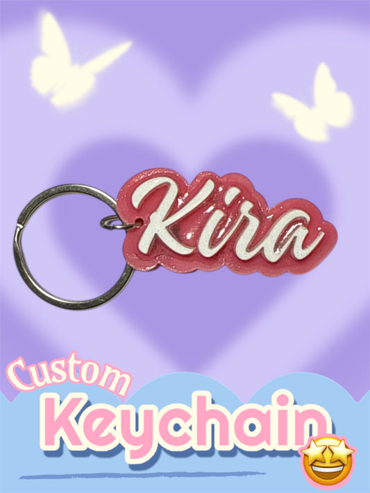 Custom Name Keychain