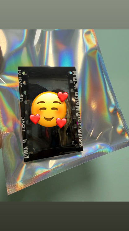 Custom Car Visor Photo Clip - Film Roll with Special Dates