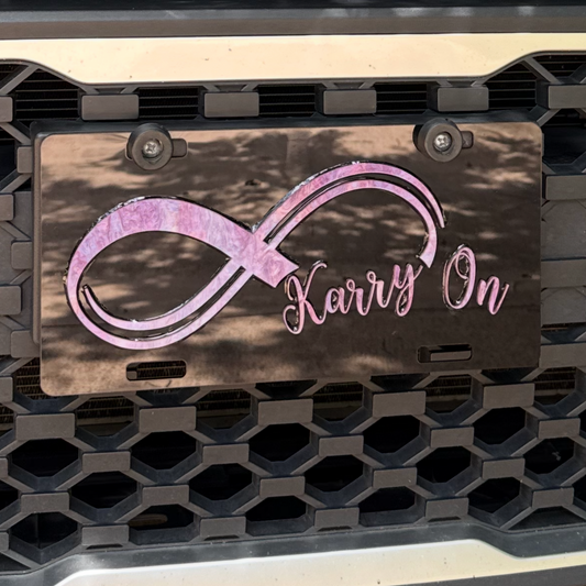 Custom Front License Plate Design | Personalized Car Tag | Unique Auto Decor