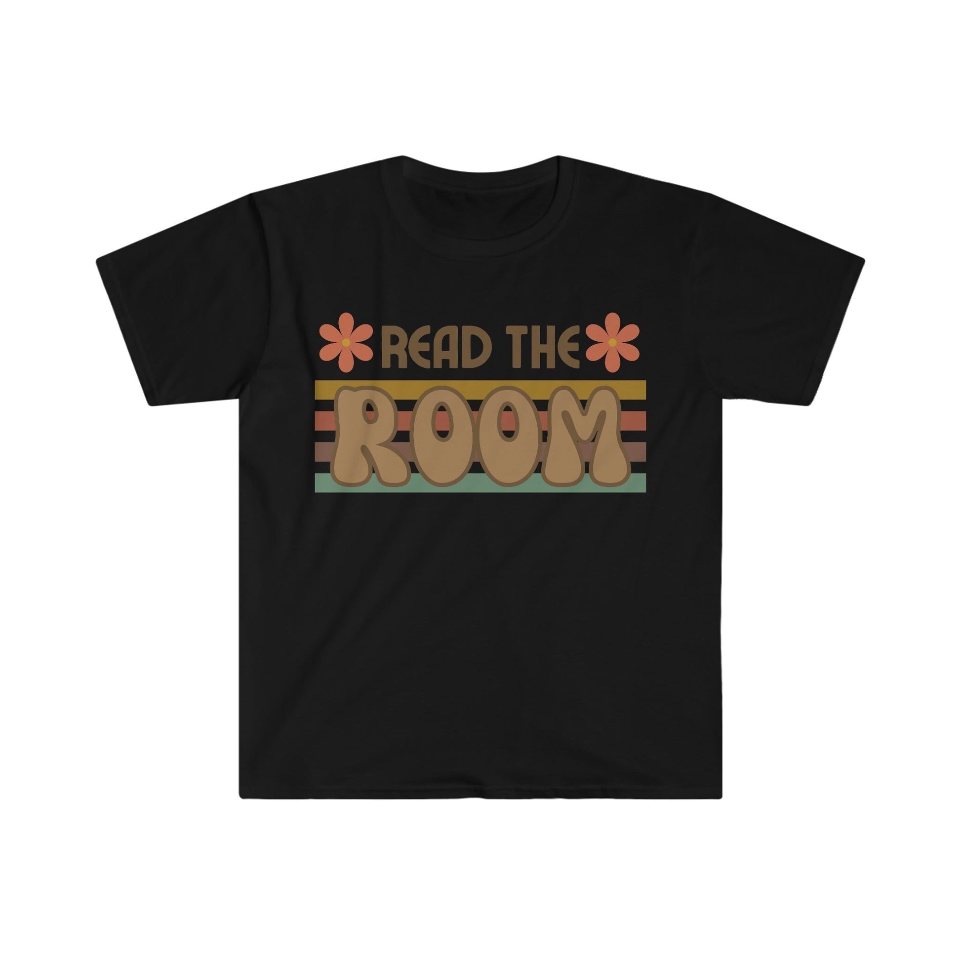 Read The Room Groovy Font Unisex Softstyle T-Shirt