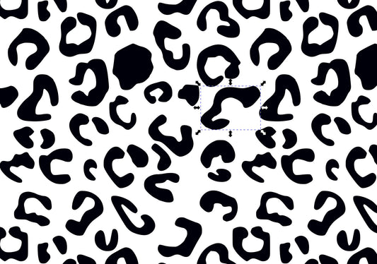 Leopard prints with individual spots - digital files only