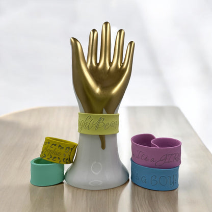 Personalized Slap Bracelet | Custom Cuff Bracelet
