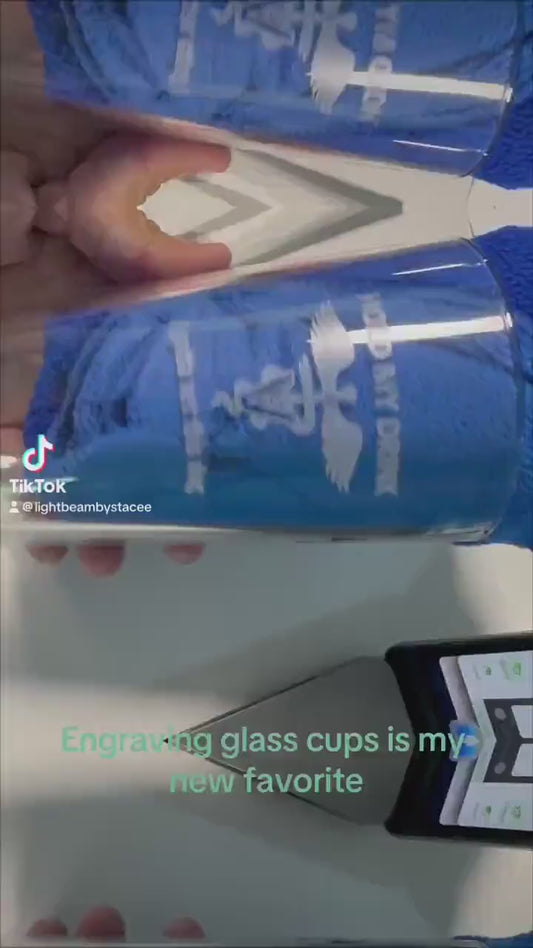 Custom Engraved Bamboo Cup Mug Pint Glass