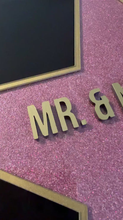 Personalized Hollywood Star Acrylic Sign – 11” × 11”