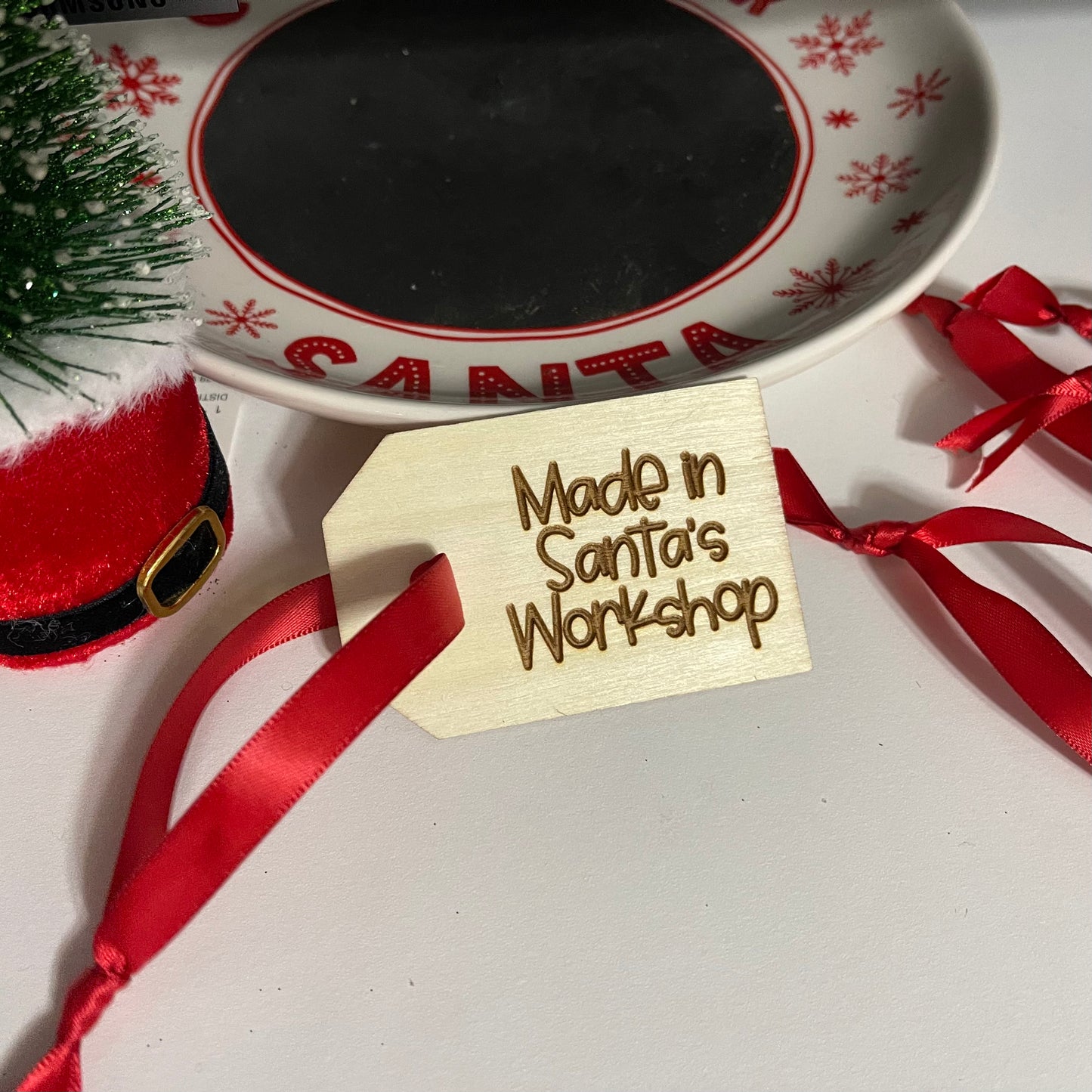 Santa Gift Tag - custom