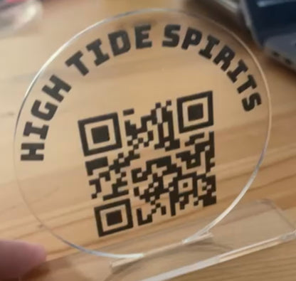 Custom Laser Engraved Business Logo Keychain Ornament Gift and More