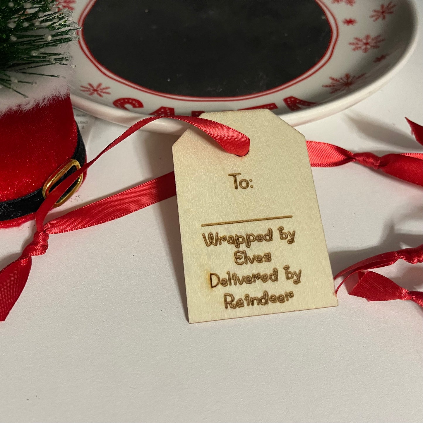 Santa Gift Tag - custom