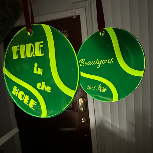 Custom Laser engraved Picture Ornament