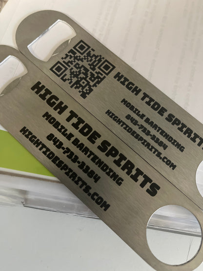 Custom Laser Engraved Business Logo Keychain Ornament Gift and More