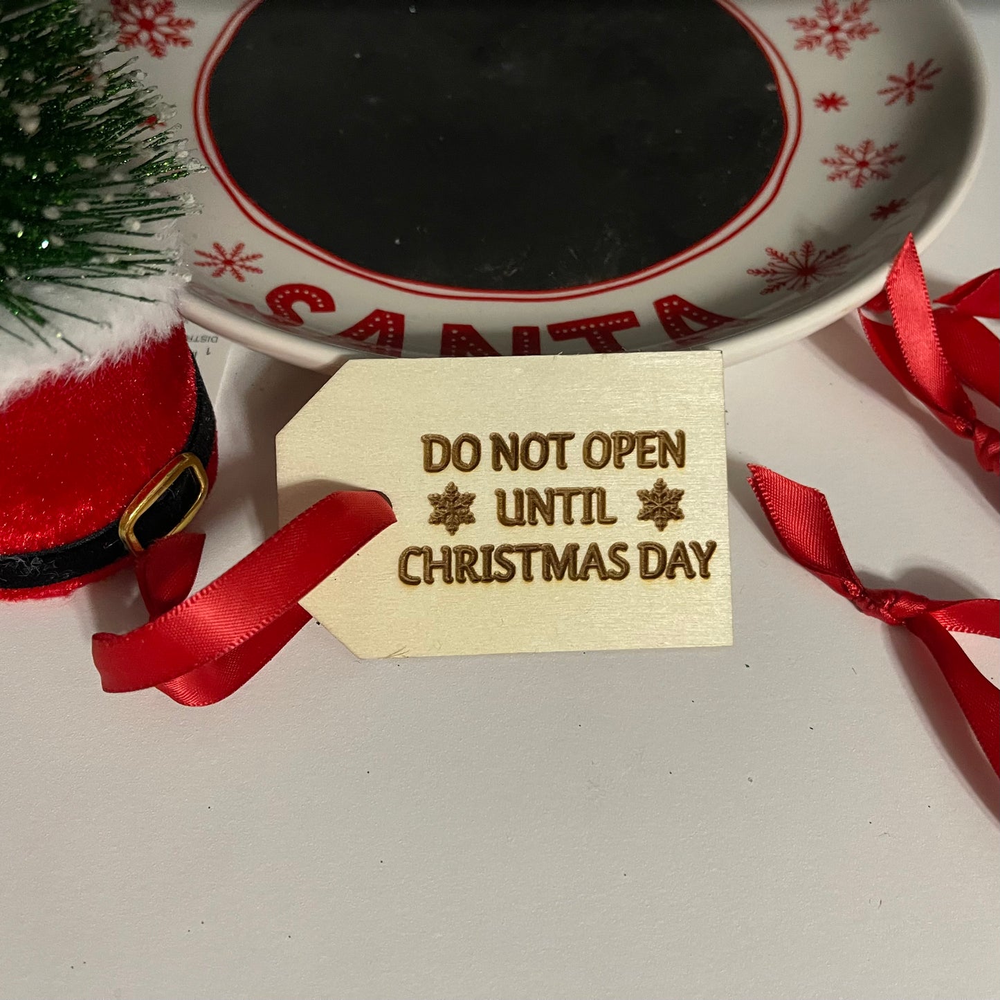 Santa Gift Tag - custom